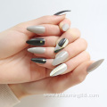 Wholesale Long Design False Nails With Glue Stickers